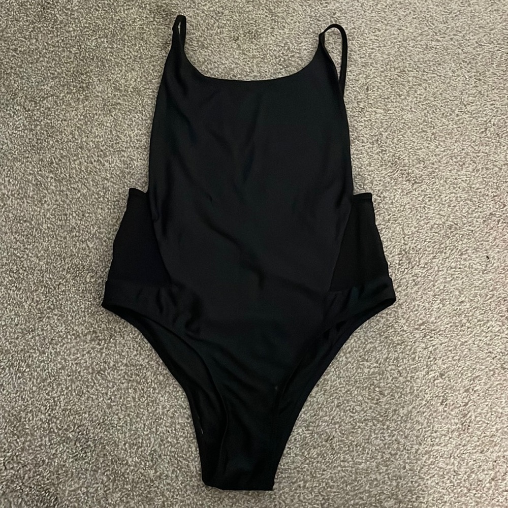 Black swimsuit